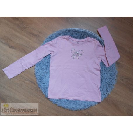 Sinsay masni mintás hosszú ujjú felső póló 9-10 éveseknek (140cm)