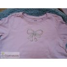 Sinsay masni mintás hosszú ujjú felső póló 9-10 éveseknek (140cm)