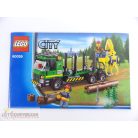LEGO City Logging Truck rönkszállító autó összerakási útmutató (60059)