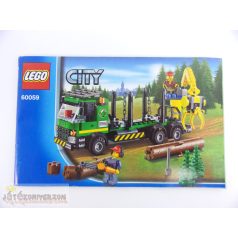   LEGO City Logging Truck rönkszállító autó összerakási útmutató