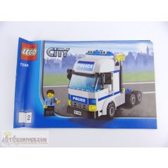   LEGO City Mobile Police Unit Mobil rendőri egység összerakási útmutató (7288)