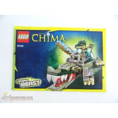 Lego Chima Legendás Vad Krokodil összerakási útmutató