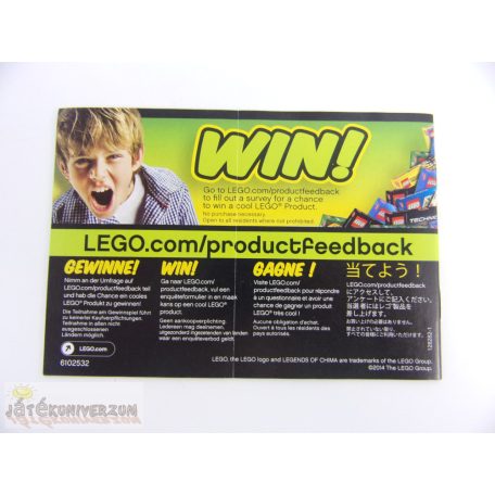 LEGO Chima Legendás Vad Krokodil összerakási útmutató (70126)