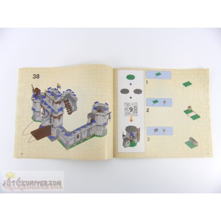 Lego Castle King's Castle Királyi kastély összerakási útmutató (70404)