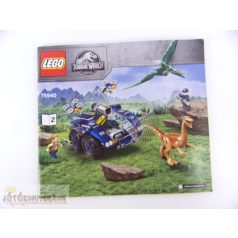   Jurassic World Gallimimus és Pteranodon kitörése összerakási útmutató (75940)
