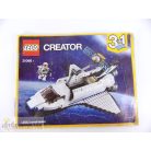 Lego Creator űrsikló kalandkészlet összerakási útmutató (31066)