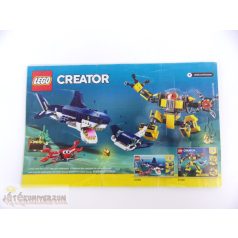   LEGO Creator Víz alatti robot összerakási útmutató (31090)