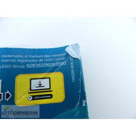 LEGO Creator Mélytengeri lények összerakási útmutató (31088)