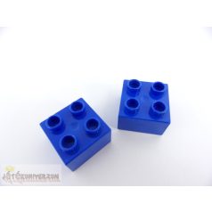 Lego Duplo kék játék elem kockák