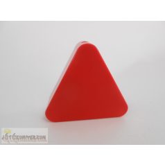   Lego Duplo háromszög alakú útépítési jelzőtábla elem