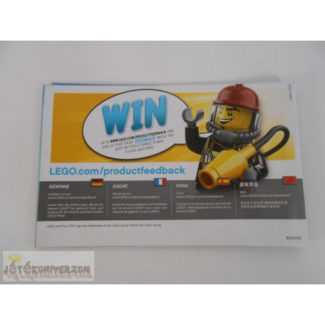 LEGO City Űrsikló összerakási útmutató (60078)