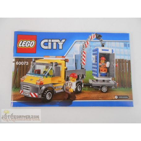 LEGO City Service Truck Szervizkocsi (60073)