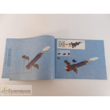 LEGO Legends of Chima Eris Tűz Sas Repülője összerakási útmutató (70142)
