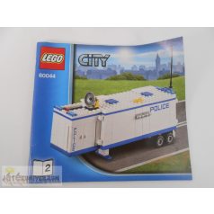   LEGO City Mobil rendőri egység összerakási útmutató (60044)