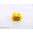 Lego Duplo perec mintás játék elem kiegéstítő