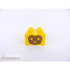 Lego Duplo perec mintás játék elem kiegéstítő