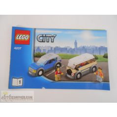LEGO City Emeletes garázs összerakási útmutató (4207)