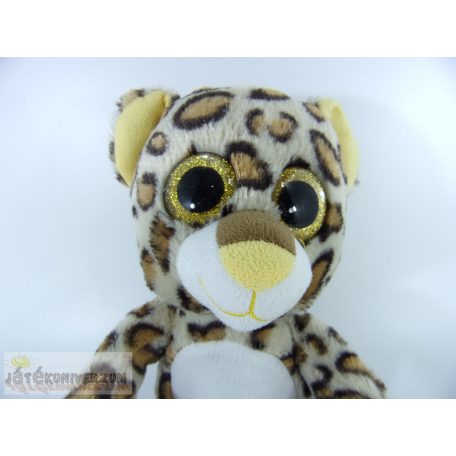 Leopárd plüss figura