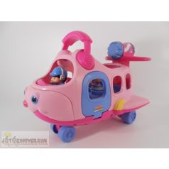   Fisher Price Little People Lil' Movers Pink Airplane elemes repülőgép