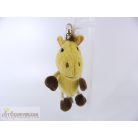 Ló kulcstartó táskadísz plüss figura