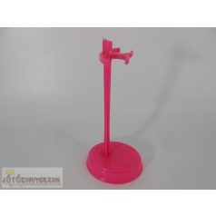 Rózsaszín babaállvány Barbie - Barbie tipusú babáknak