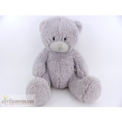 Szürke maci plüss figura