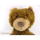 Barna maci plüss figura