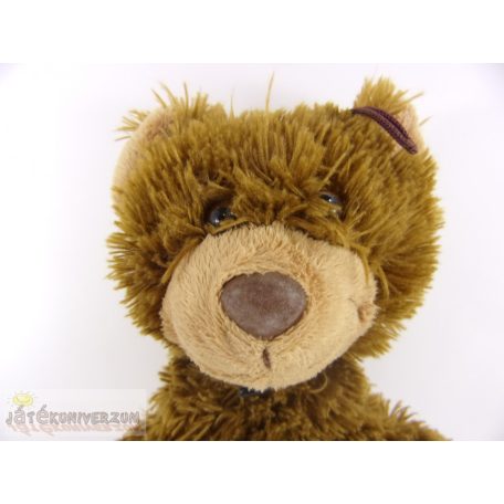 Barna maci plüss figura