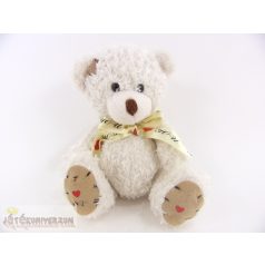 Fehér maci plüss figura