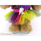 Build A Bear öltöztethető születésnapos maci plüss figura