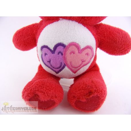 Szíves gondos bocs plüss figura
