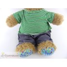 Build A Bear Workshop öltöztethető maci plüss figura