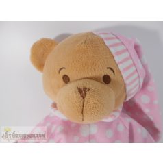 Hálósapkás maci plüss figura