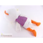 Szemüveges csirke plüss figura