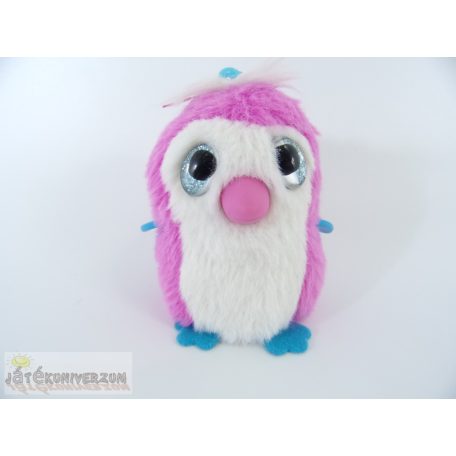 Hatchimals kulcstartó táskadísz pingvin madár mini plüss figura