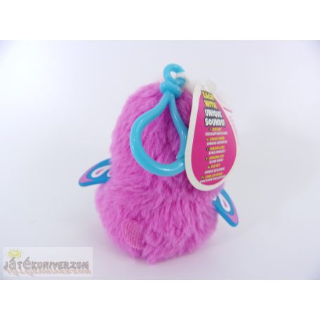 Hatchimals kulcstartó táskadísz pingvin madár mini plüss figura