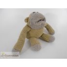 Gépi kötött majom plüss figura