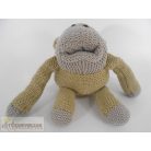 Gépi kötött majom plüss figura