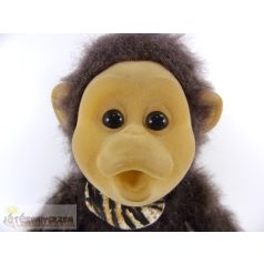 Vintage Hosung Baby Monkey majom baba plüss figura