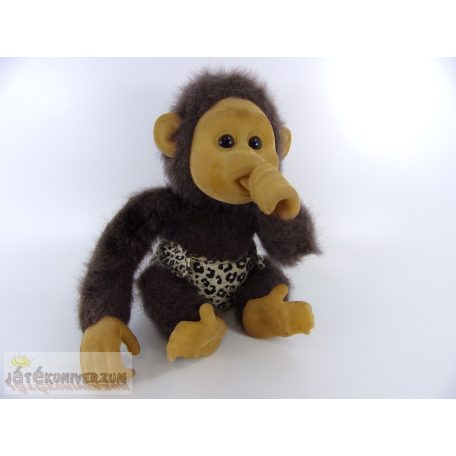 Vintage Hosung Baby Monkey majom baba plüss figura