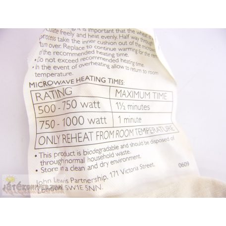 John Lewis melegítő aromaterápiás plüss malac figura