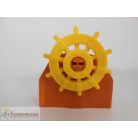 Mega Bloks hajókormány elem