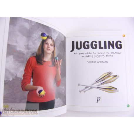 How to juggle zsonglőrködés tanító könyv füzet
