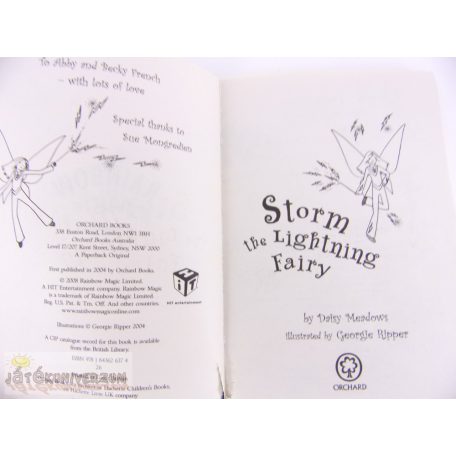 Storm the Lightning Fairy könyv
