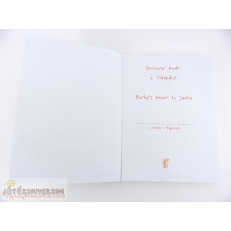 Emese könyvek Berkenye levele a Télapóhoz magyar és angol nyelven