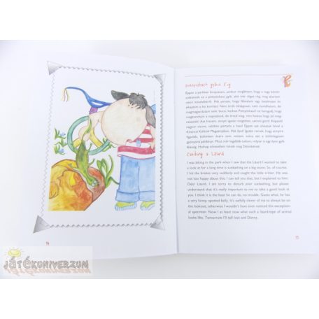 Emese könyvek Berkenye levele a Télapóhoz magyar és angol nyelven