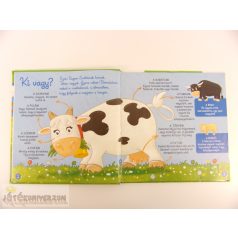 Csodatanya Állatok a réten a tehén képeskönyv