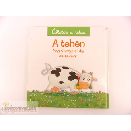 Csodatanya Állatok a réten a tehén képeskönyv