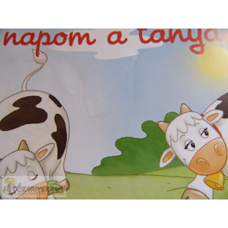 Csodatanya Állatok a réten a tehén képeskönyv