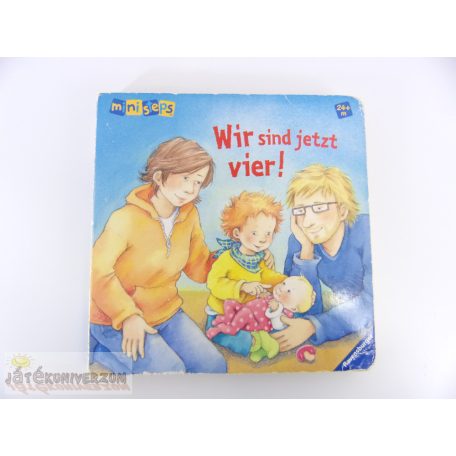 Ravensburger Wir sind jetzt vier német nyelvű képeskönyv
